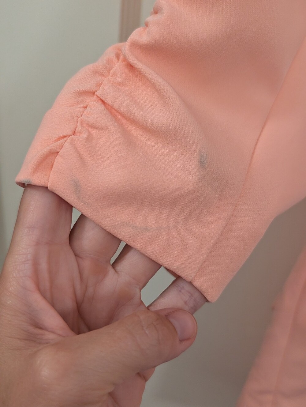 INC International Concepts Soft Peach Open-Front Blazer - Picture 5 of 9